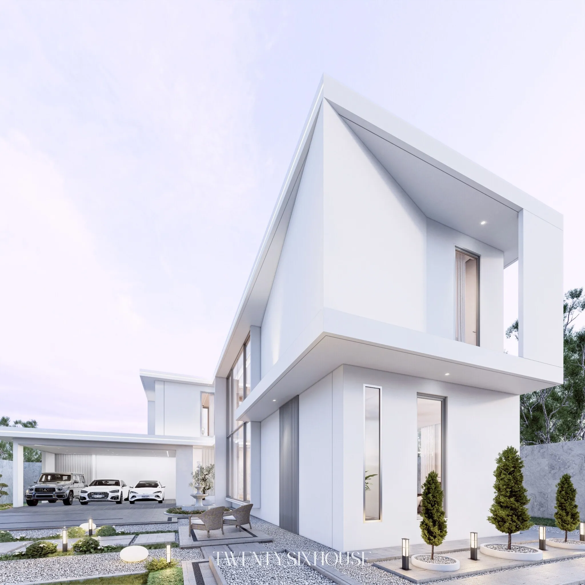 ผลงานออกแบบบ้าน Yu Plearn โดย Twentysix.House