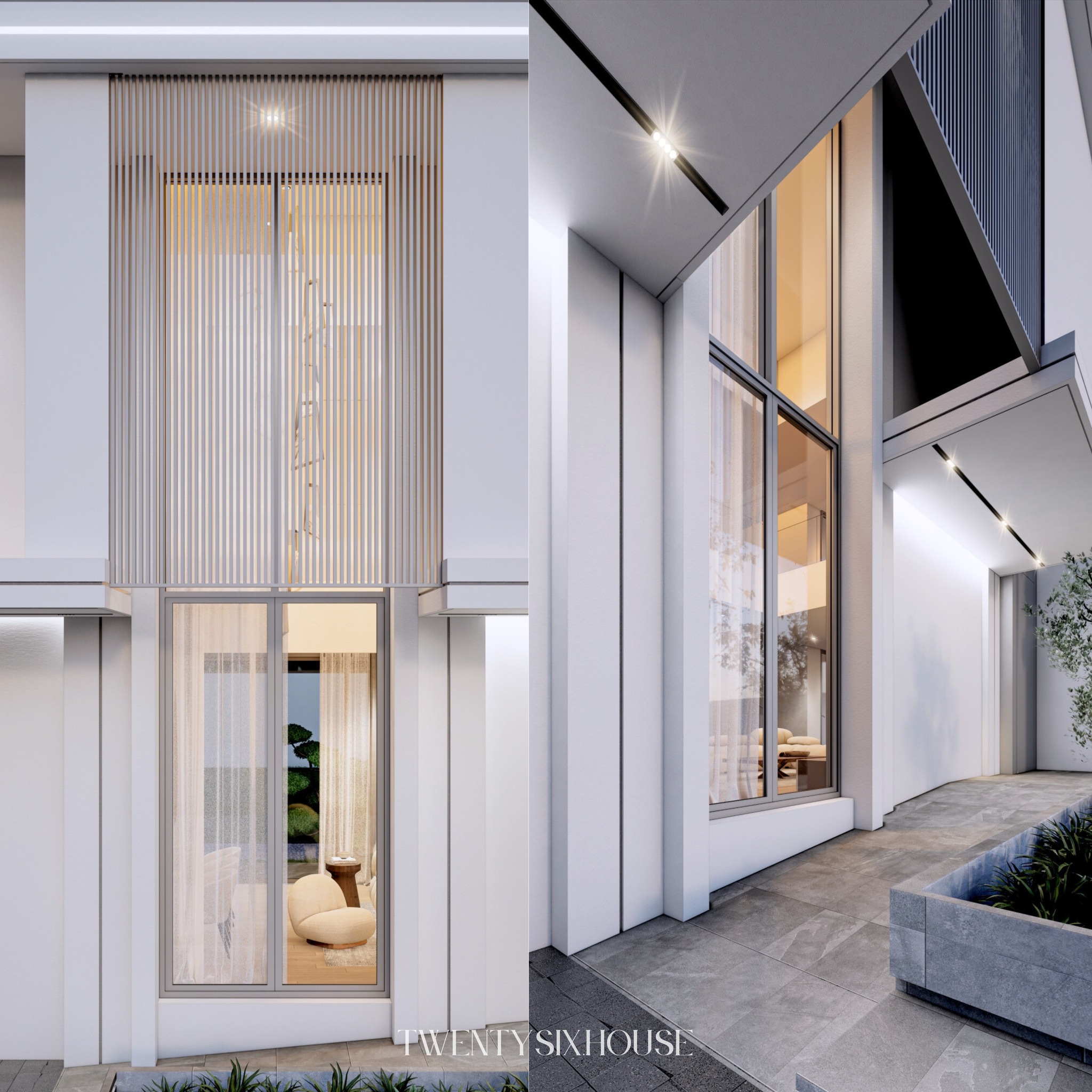 Yu Sook บ้านสีขาวสองชั้นที่อบอุ่น สงบ และเป็นส่วนตัว ภาพที่ 5