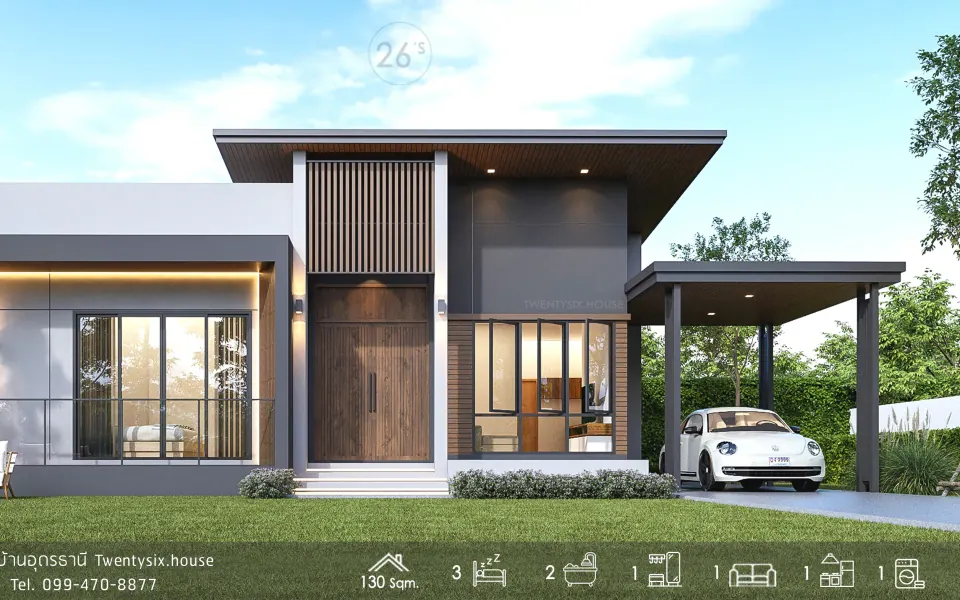 แบบบ้าน TWS015