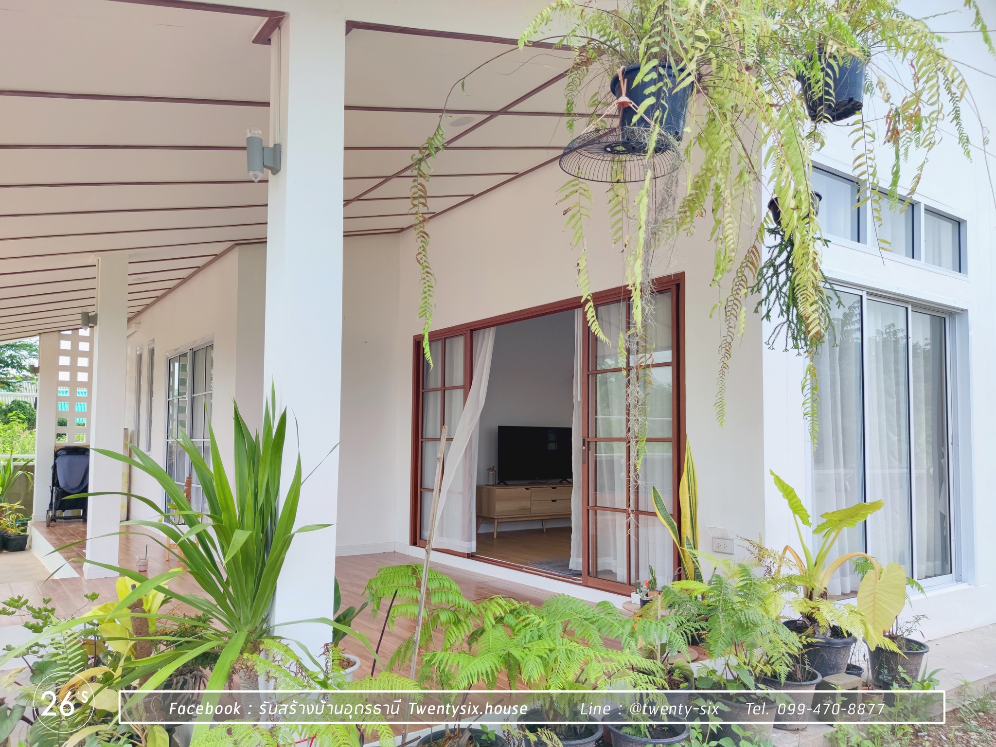 บ้านพักอาศัยชั้นเดียว 110 ตร.ม.