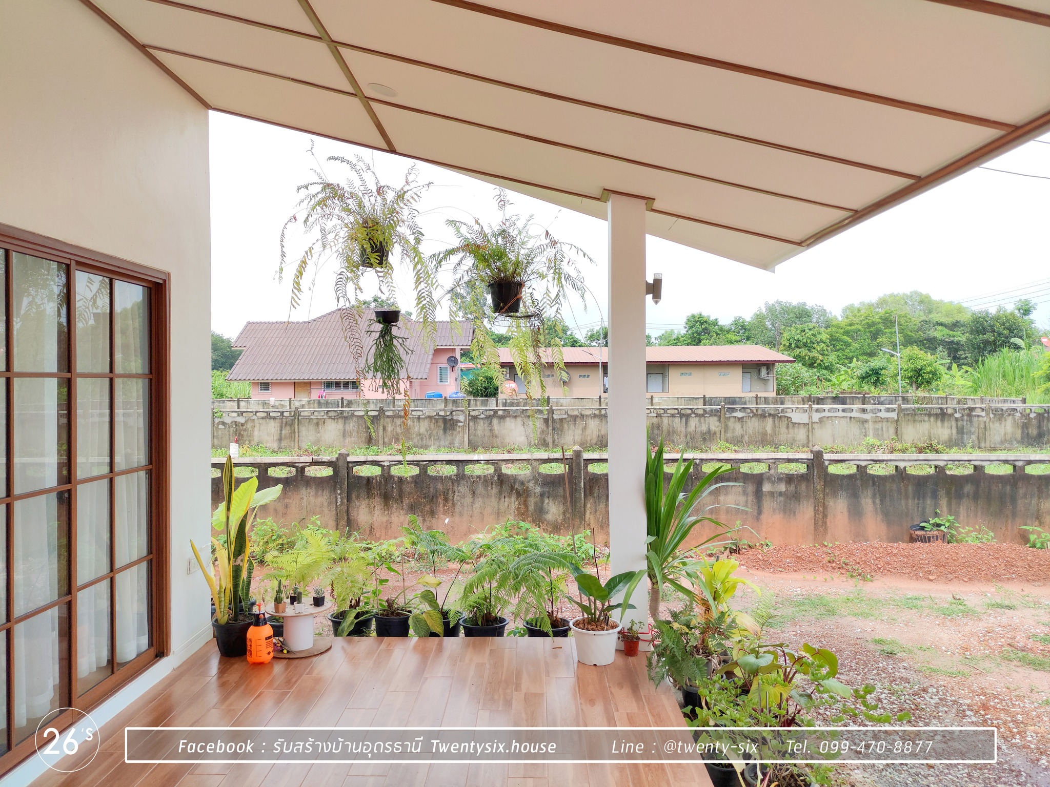 บ้านพักอาศัยชั้นเดียว 110 ตร.ม.