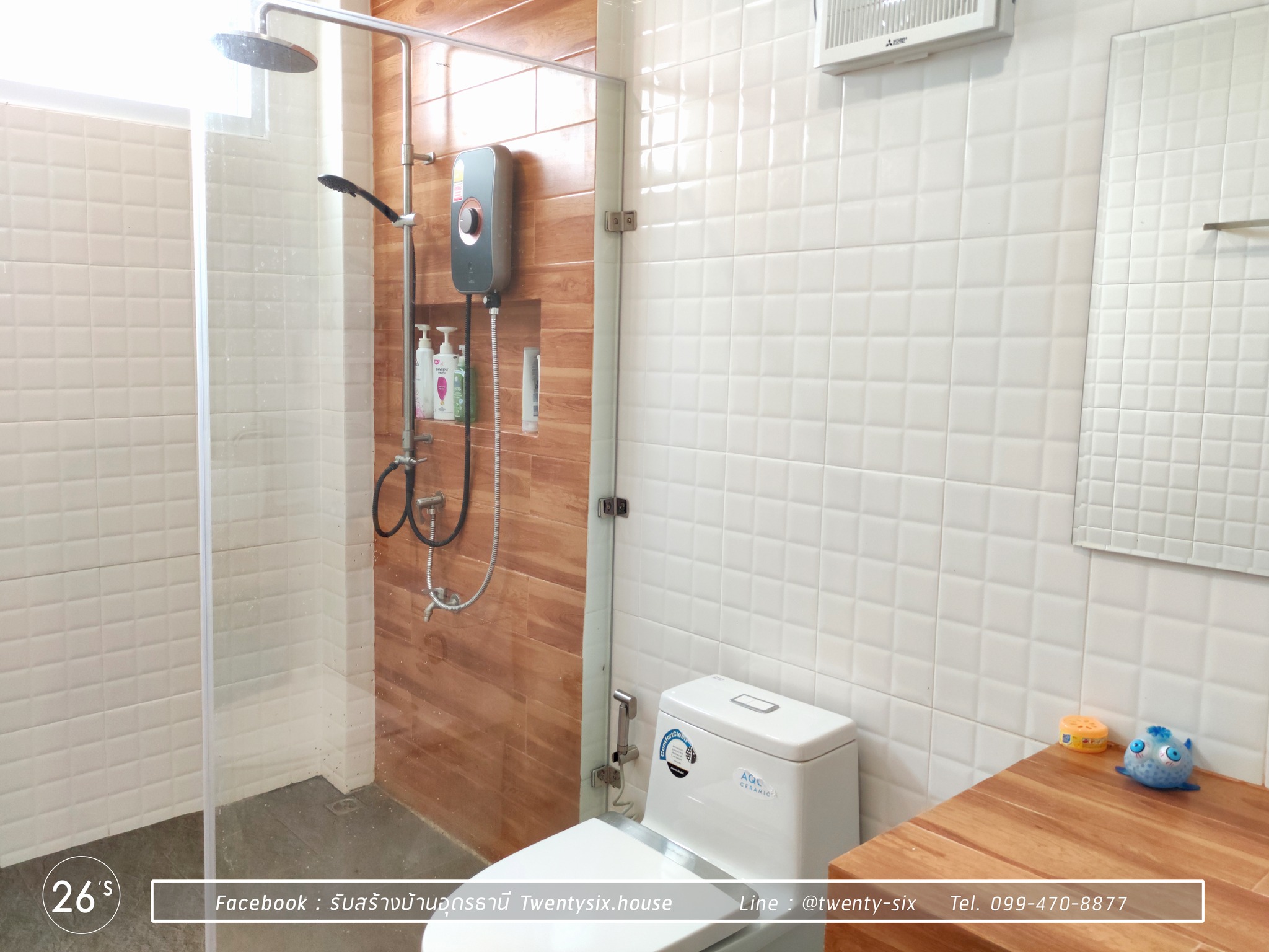 บ้านพักอาศัยชั้นเดียว 110 ตร.ม.