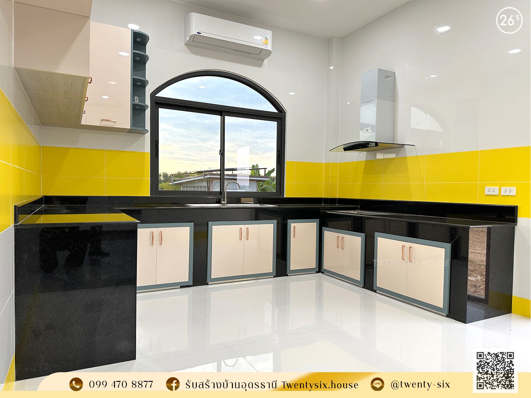 บ้าน Modern Contemporary กลิ่นอายยุโรป พื้นที่ใช้สอย 310 ตร.ม.