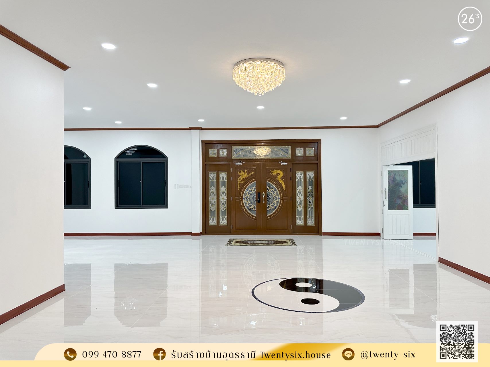 บ้าน Modern Contemporary กลิ่นอายยุโรป พื้นที่ใช้สอย 310 ตร.ม.