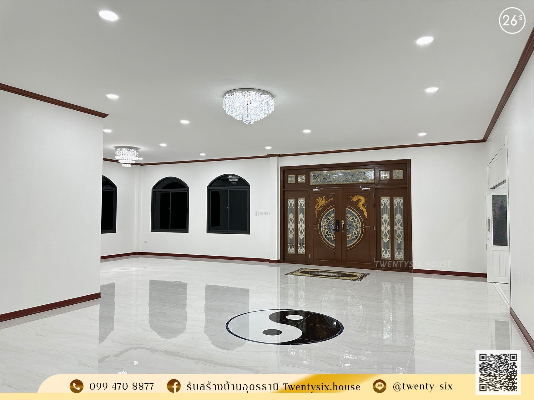 บ้าน Modern Contemporary กลิ่นอายยุโรป พื้นที่ใช้สอย 310 ตร.ม.