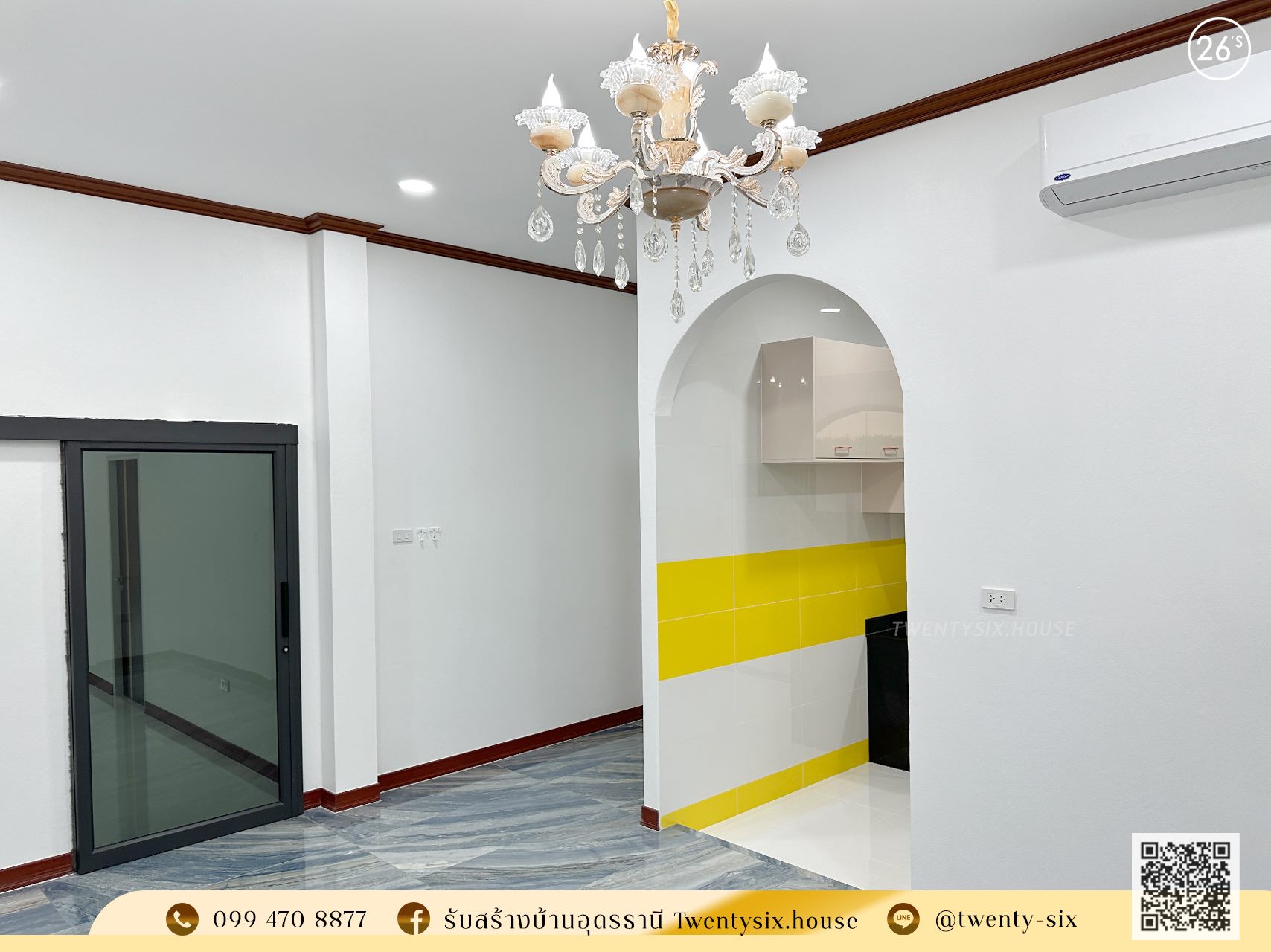 บ้าน Modern Contemporary กลิ่นอายยุโรป พื้นที่ใช้สอย 310 ตร.ม.