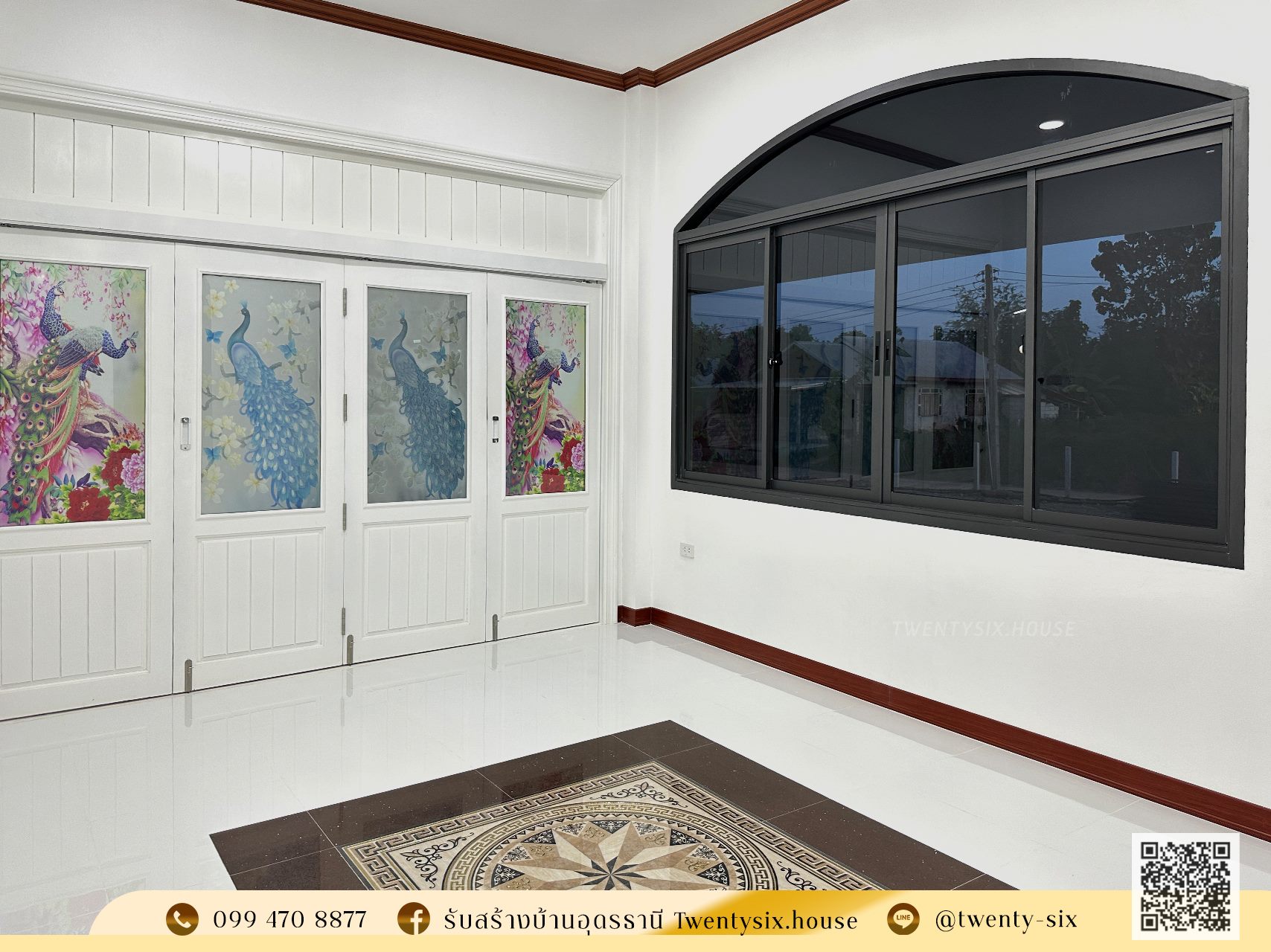 บ้าน Modern Contemporary กลิ่นอายยุโรป พื้นที่ใช้สอย 310 ตร.ม.