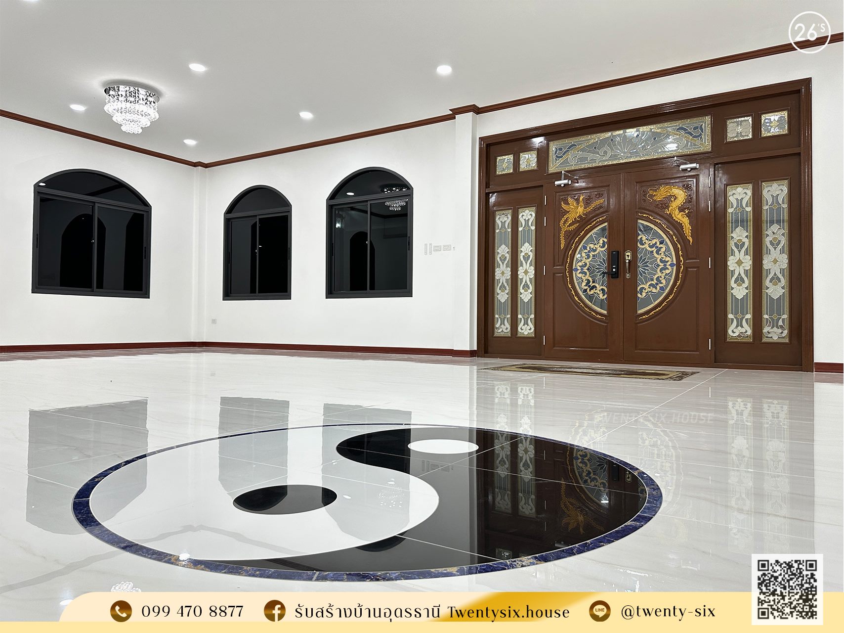 บ้าน Modern Contemporary กลิ่นอายยุโรป พื้นที่ใช้สอย 310 ตร.ม.