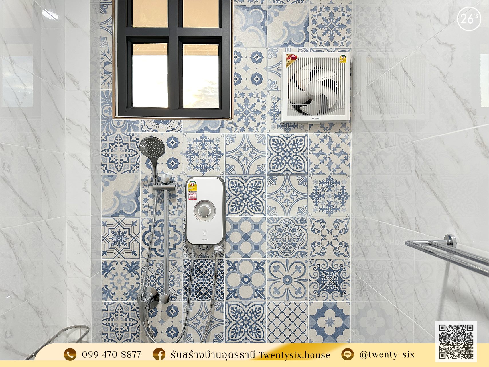 บ้าน Modern Contemporary กลิ่นอายยุโรป พื้นที่ใช้สอย 310 ตร.ม.