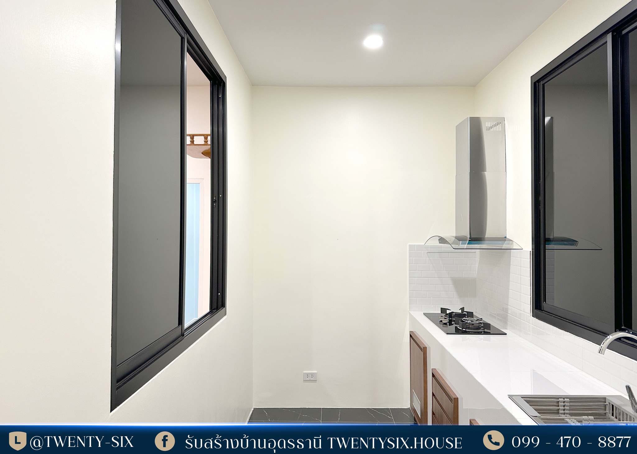 บ้านพักอาศัย 1 ชั้นครึ่ง Modern Style